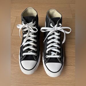 Converse All Star Chuck Taylor black high top sneakers | men’s 6.5/womens 8.5
